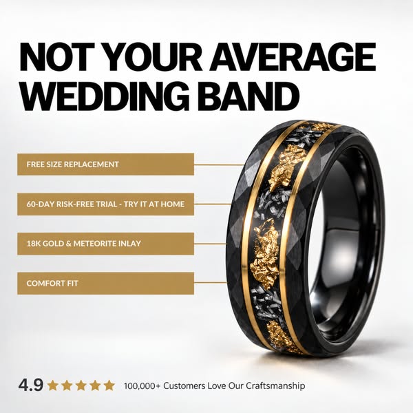 Built by Hand. A Ring Like No Other.