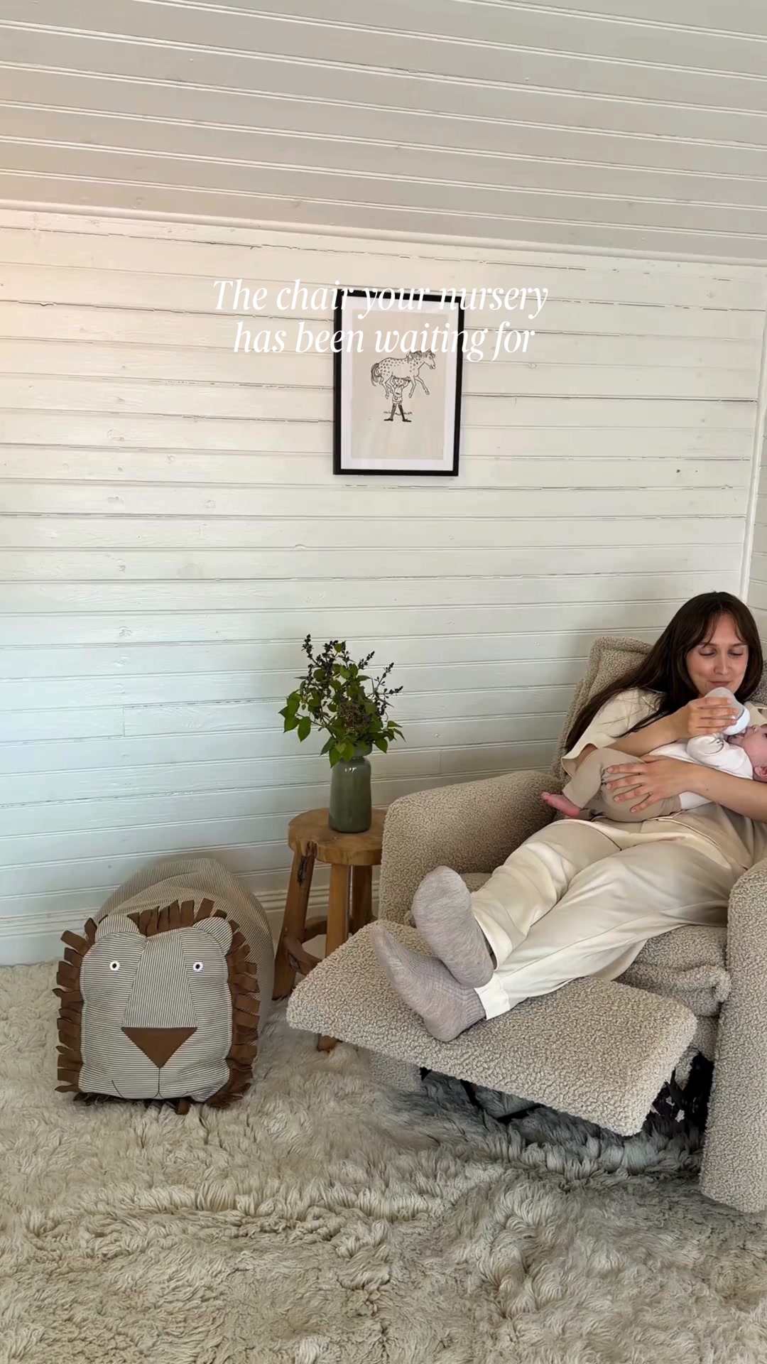 Your dream nursery chair just arrived
