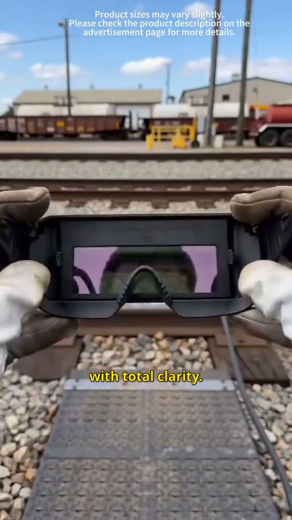 Auto-Darkening Anti-Glare Welding Glasses