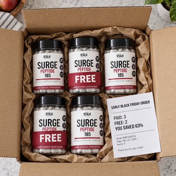 SURGE 185 Muscle Building Supplement | STÅLK Co.
