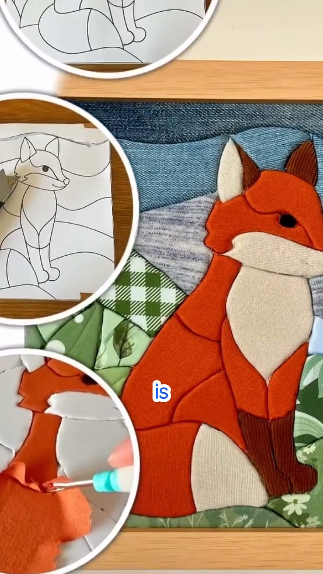 Turn fabric scraps into museum-quality wall art