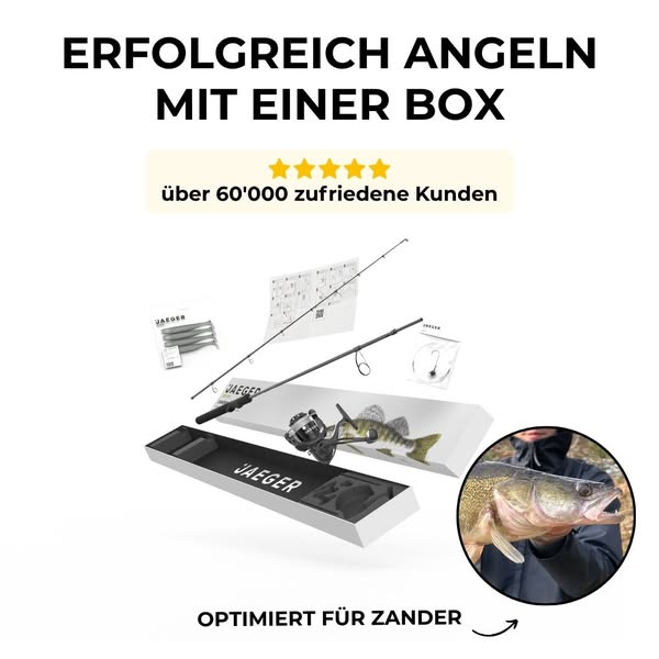 Komplettes Zielfisch-Setup