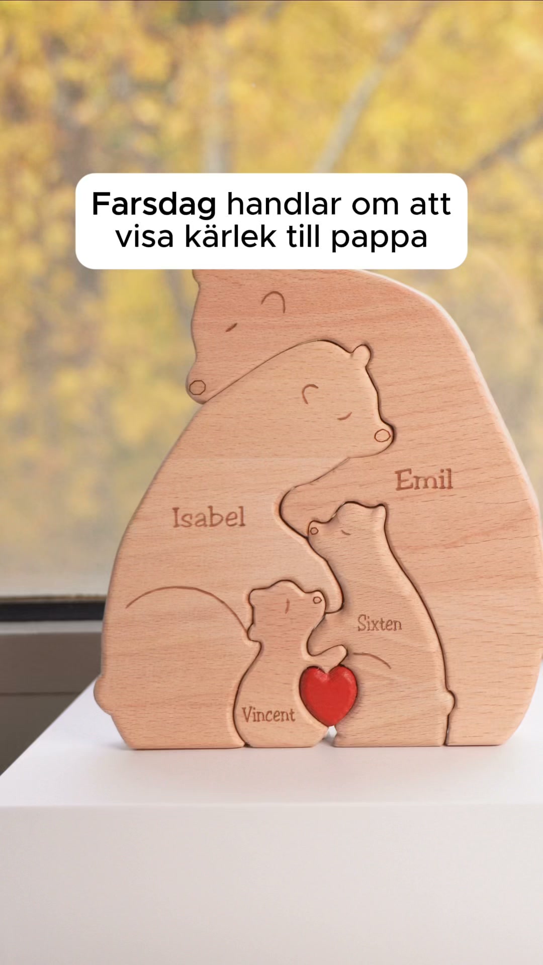 Behåll familjen nära hjärtat