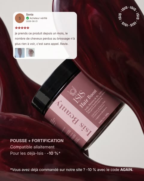 Hair Boost, votre retour chez Isis