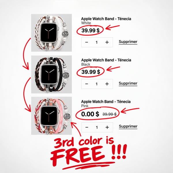 3rd colour FREE!