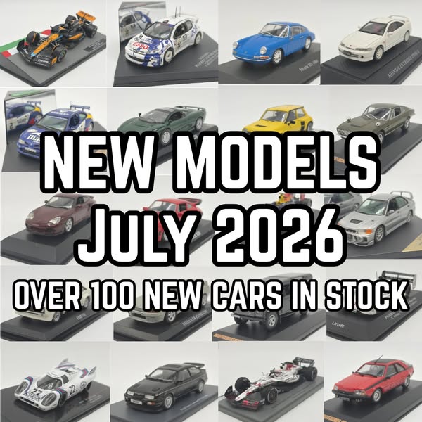 New Diecast Models July 2026