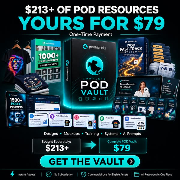 $213+ of POD Resources for $79