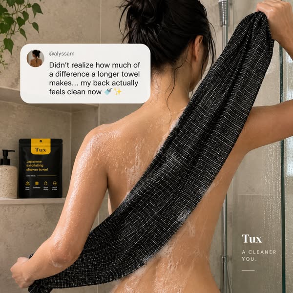 Tux Shower Towel