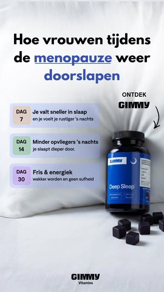 Niet meer wakker worden 's nachts