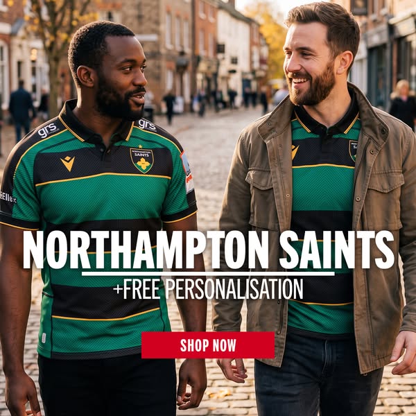 New Northampton Saints Home Shirt