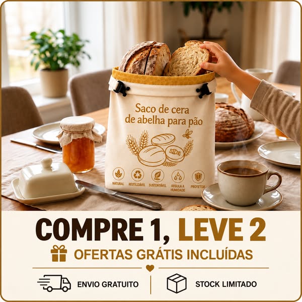 Mantenha o Seu Pão Fresco por Mais Tempo