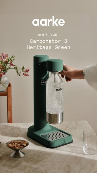 Carbonator 3. Nu i Heritage Green.