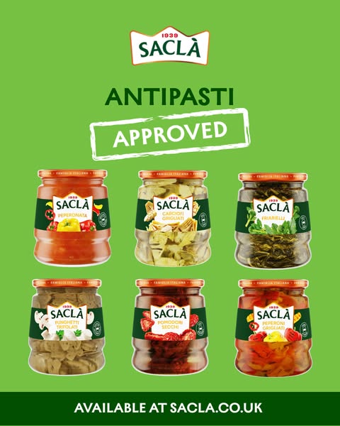 Saclà Is Antipasti Approved