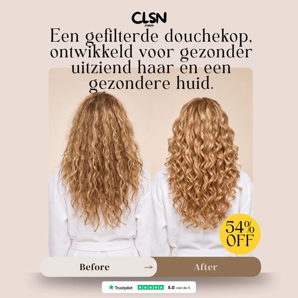 Schoner water. Zachtere huid. Al vanaf de eerste douchebeurt.