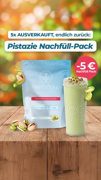 Pistazie-Shake: ENDLICH wieder da!