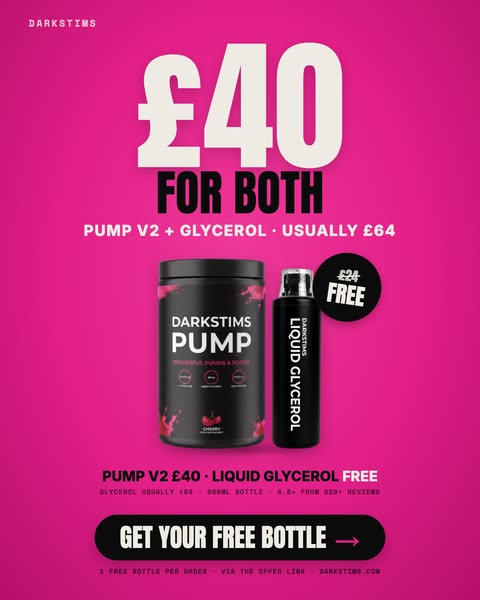 Buy PUMP V2, Get Glycerol FREE