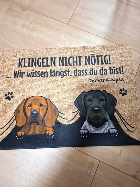 Individuelle Fußmatte