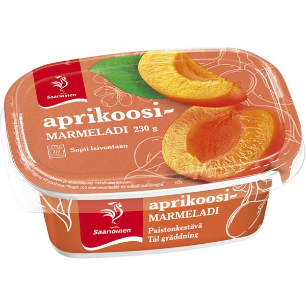 Saarioinen Aprikoosimarmeladi 230g