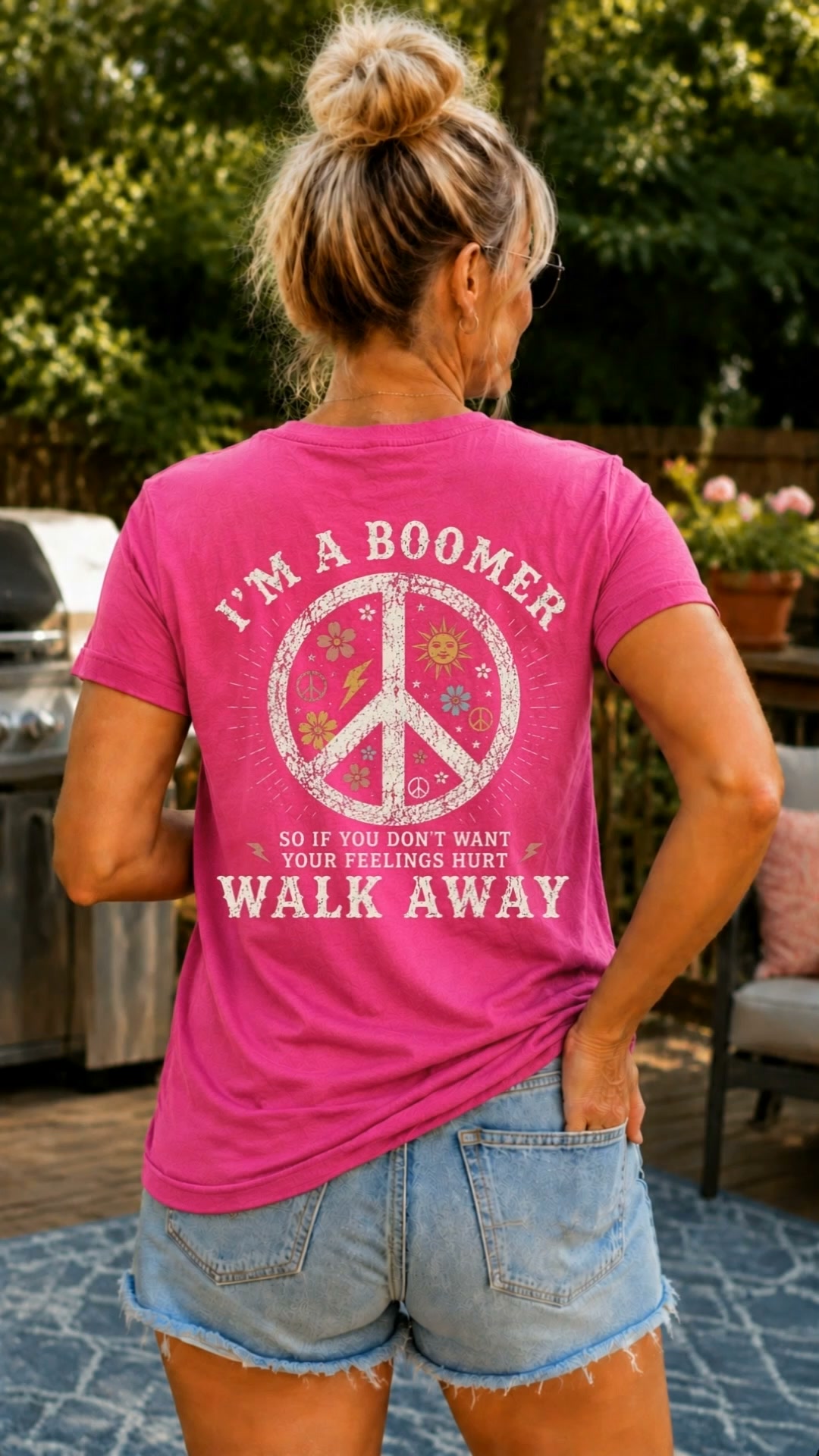 Classic Boomer Peace Gear! Walk Away If You Can't Handle It