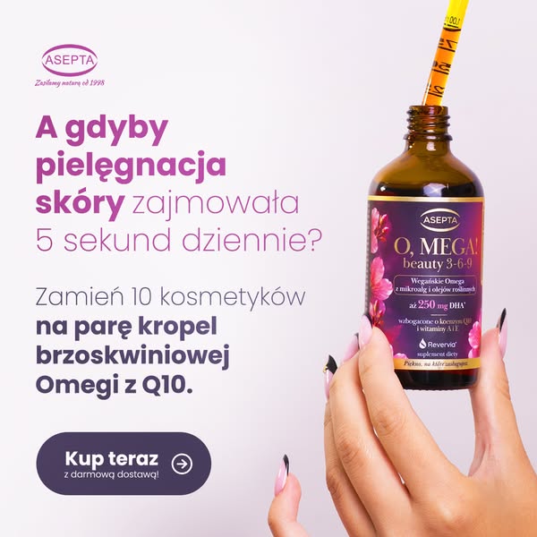 Odbuduj barierę skóry od środka | Płynna Omega + Q10