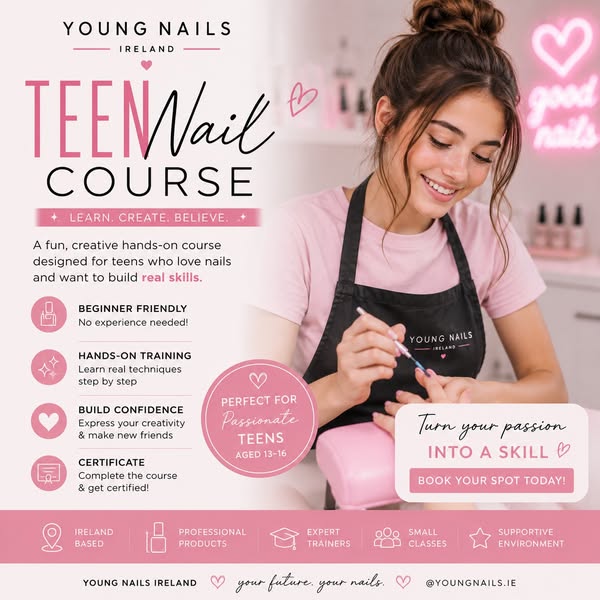 Young Nails Ireland - Nail Technician Training & Nail product Store