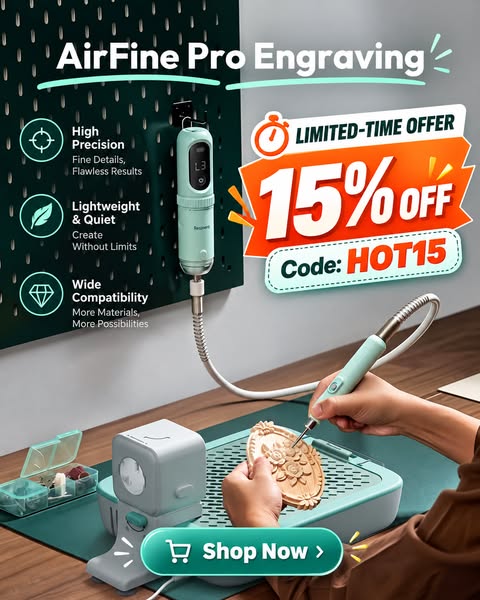 Limited sale - 15%OFF