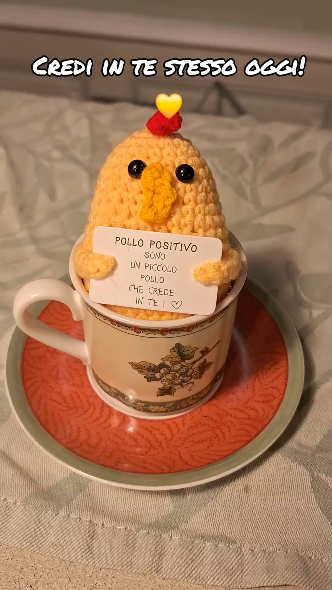 Il regalo che dice: Credo in te