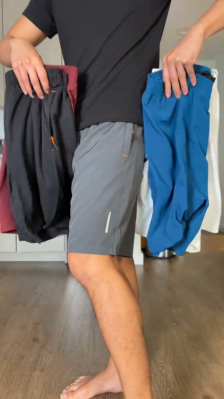 $9 Each! Men's 5‑Pack Dry‑Fit Athletic Shorts
