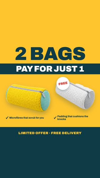 2 bags, pay for just 1