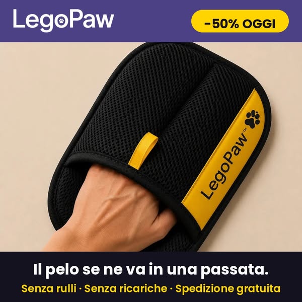 Basta rulli adesivi. Per sempre.