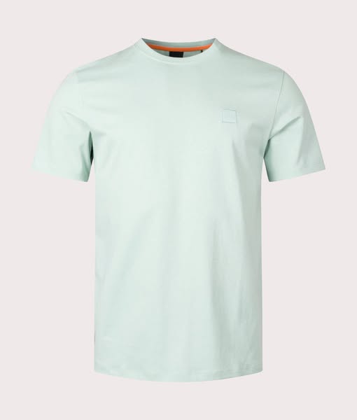 BOSS Mens Tales T-Shirt - Colour: 446 Turquoise/Aqua - Size: XXL