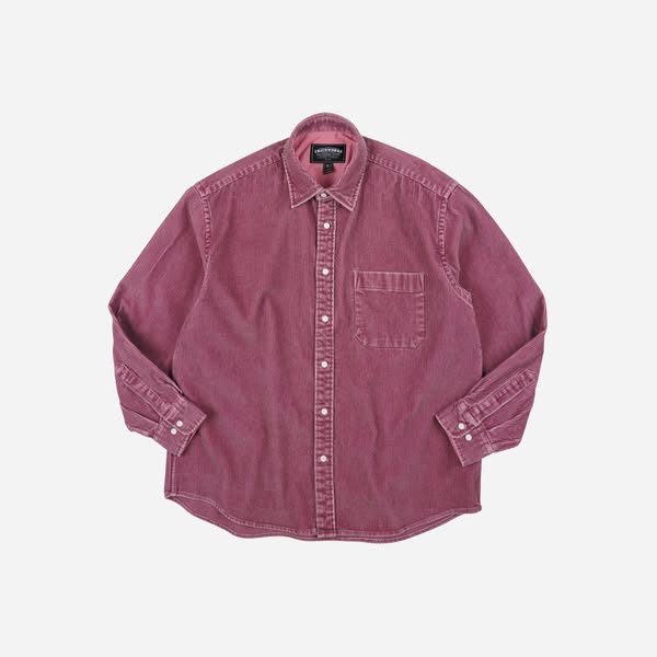 Pigment 8W Corduroy Shirt - Pink