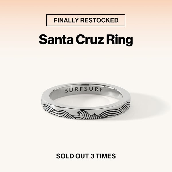 #1 Best Seller - Santa Cruz Ring