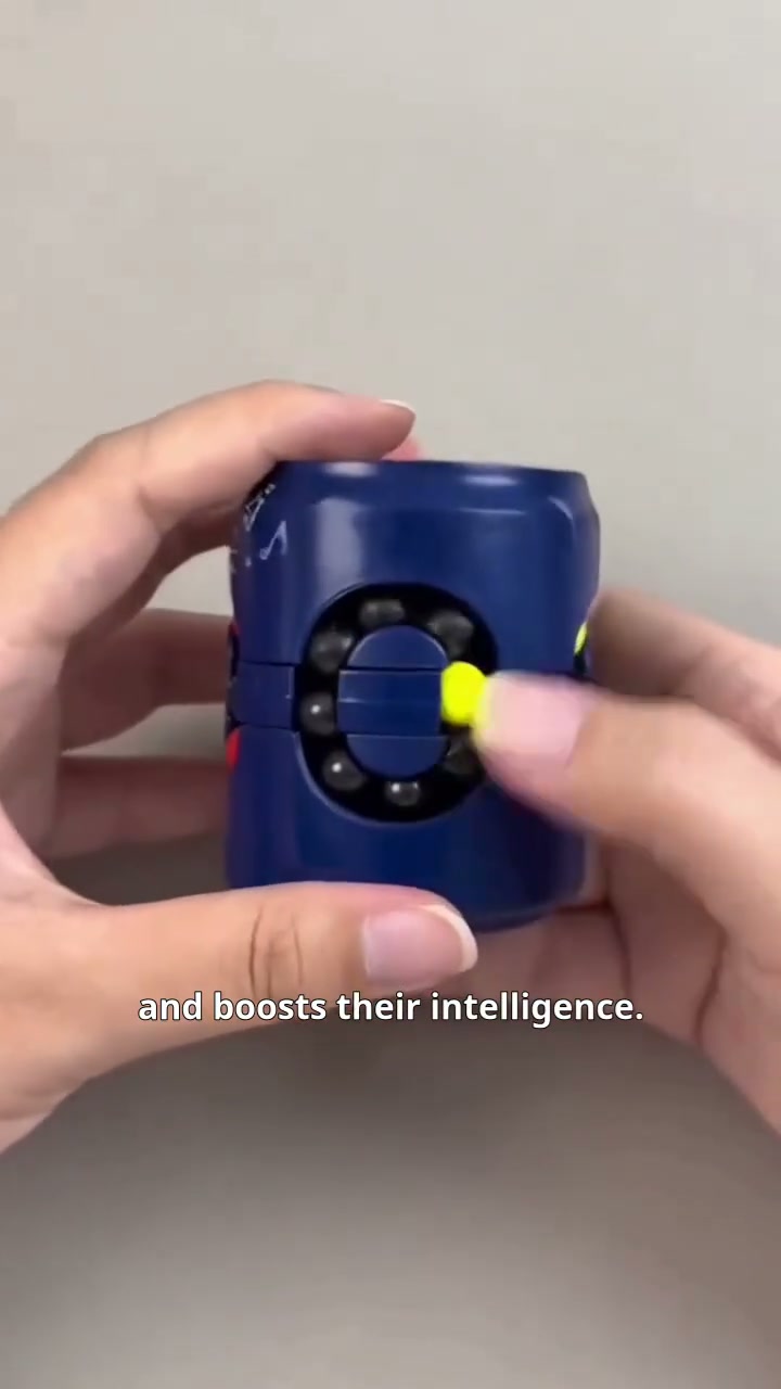 2-in-1 Educational Fidget Spinner Can Toy Fun Learning