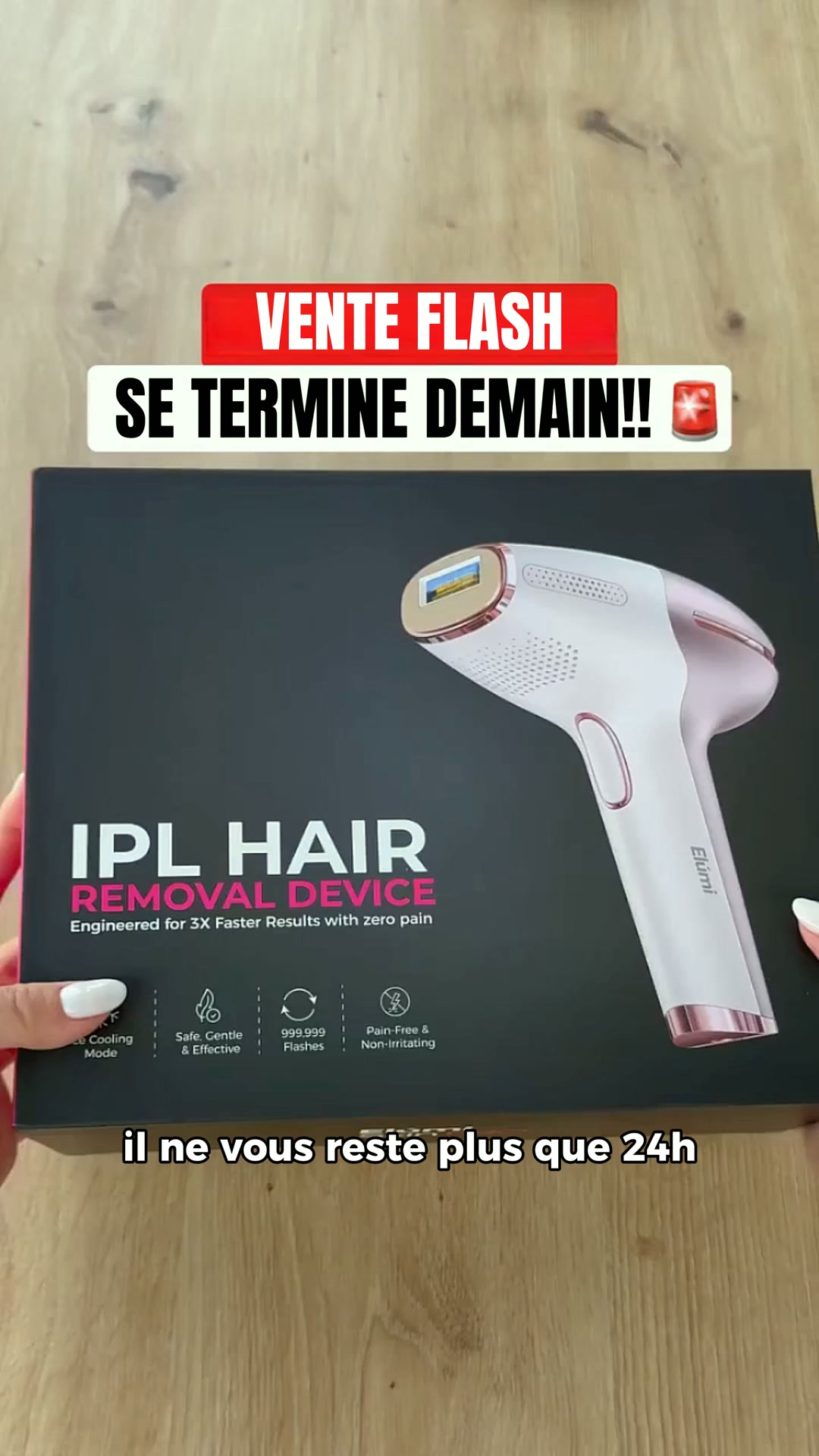 Une zone bikini parfaite SANS douleur !