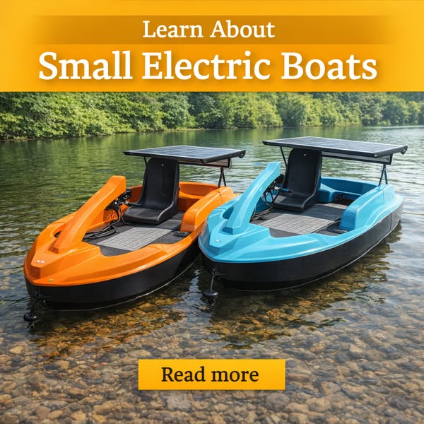 Learn more about small electric boat options