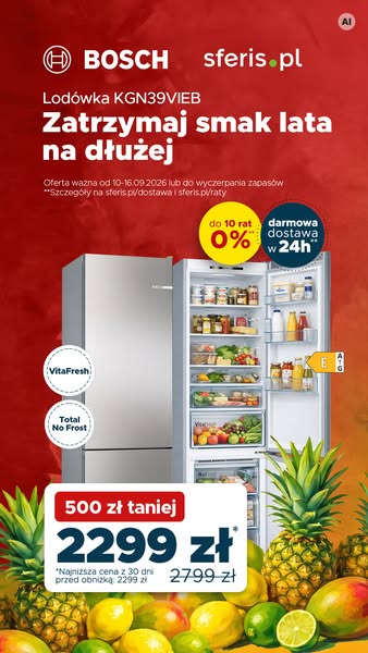 Zatrzymaj smak lata z Bosch