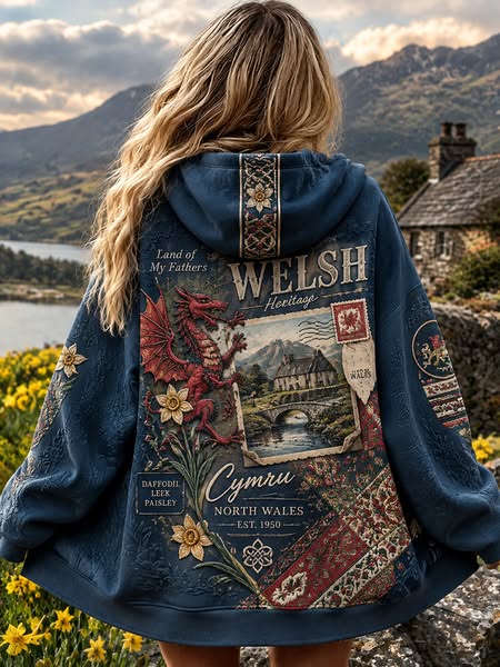 󠁧󠁢󠁷󠁬󠁳󠁿 Celebrate Welsh heritage in our classic Red Dragon apparel.