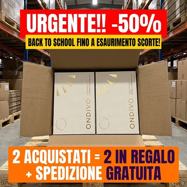 2 acquistati, 2 in regalo