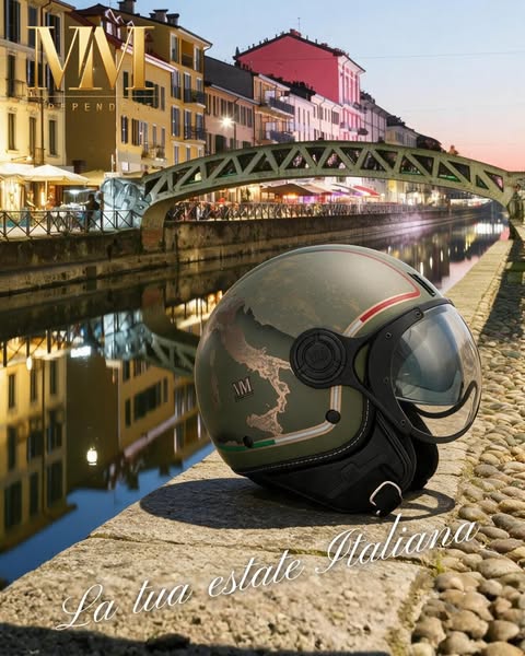 Casco Italia Verde Avanguardia MM Independent
