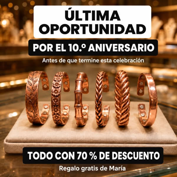 ÚLTIMO DÍA DE NUESTRA OFERTA ESPECIAL DEL 10.º ANIVERSARIO