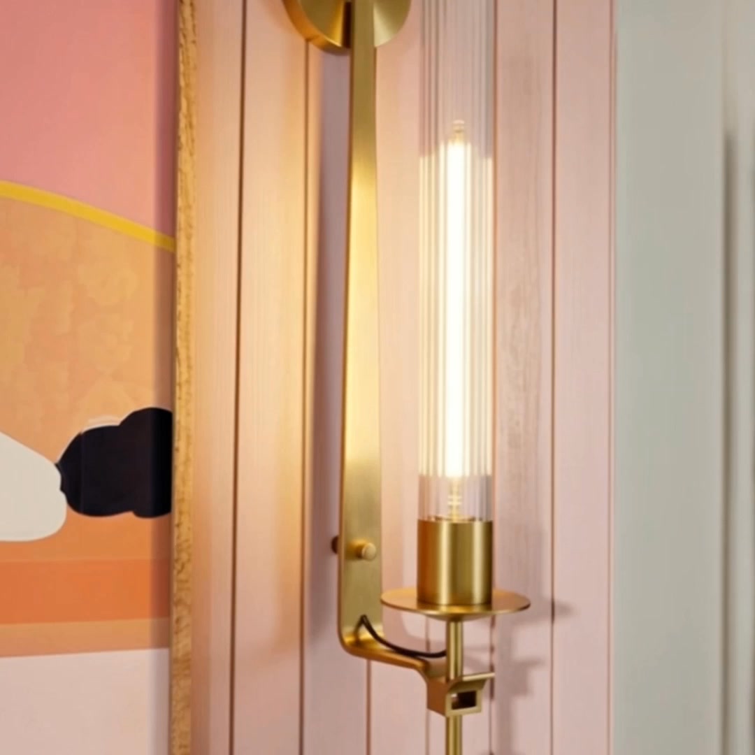 The Dagny Glass Wall Sconce is Going Fast