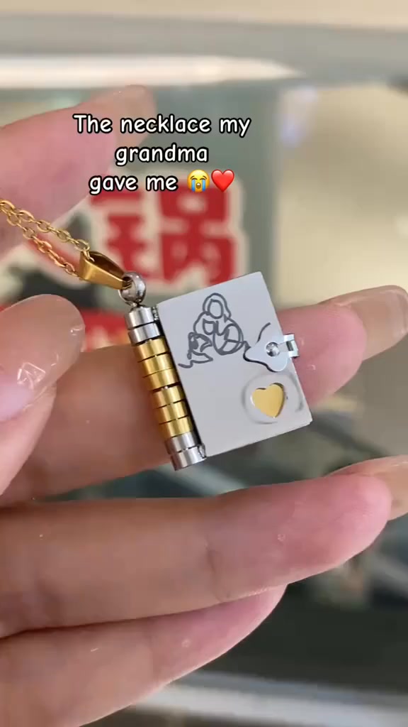 For Granddaughter and daughter - The Most Beautiful Chapter Book Necklace