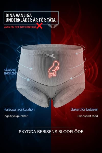 Ultramjuka mammastödjande trosor