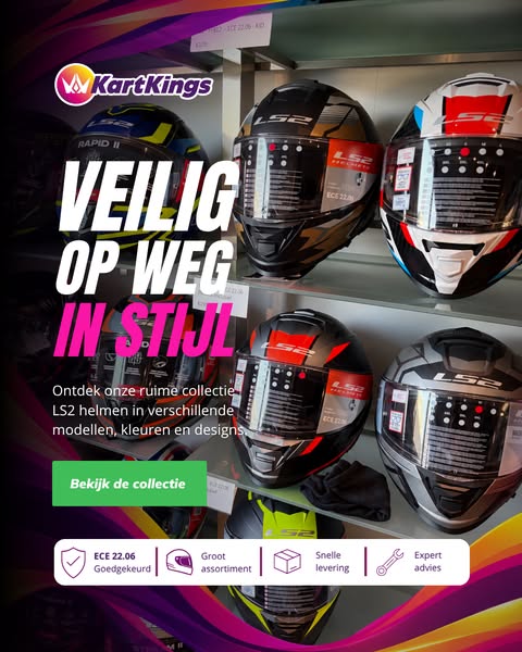 LS2 helmen, direct uit voorraad