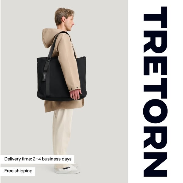 Wings Big Tote — Waterproof Bag Men/Women