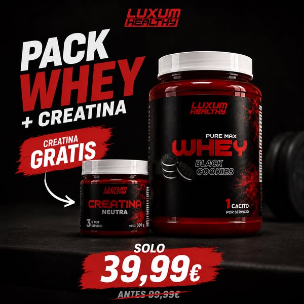 Proteína + Creatina GRATIS