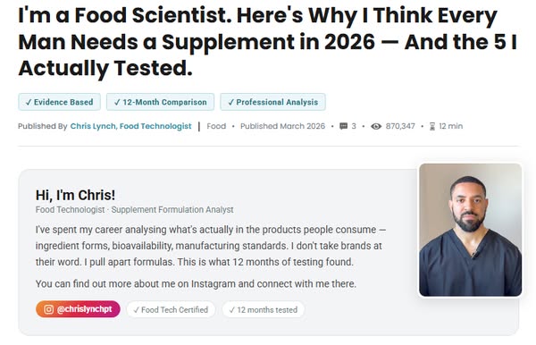 Why Most Testosterone Supplements Fail