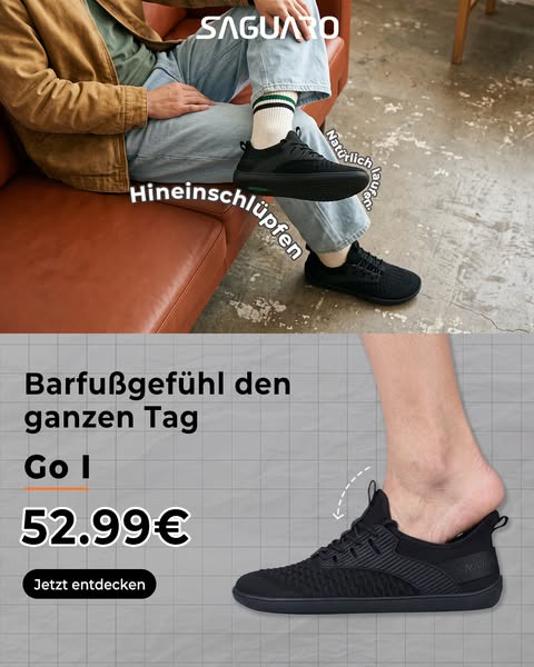 Der Barfußschuh für jeden Tag