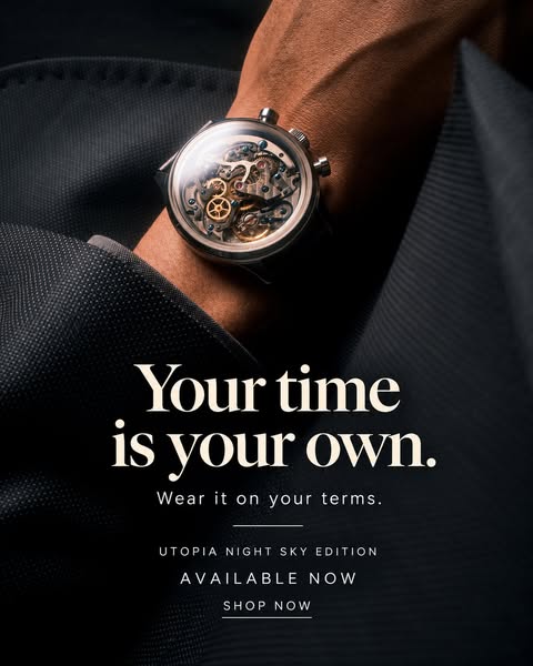 Because time is only yours